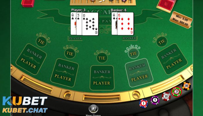 Kỹ thuật canh bài Baccarat chuẩn chuyên gia